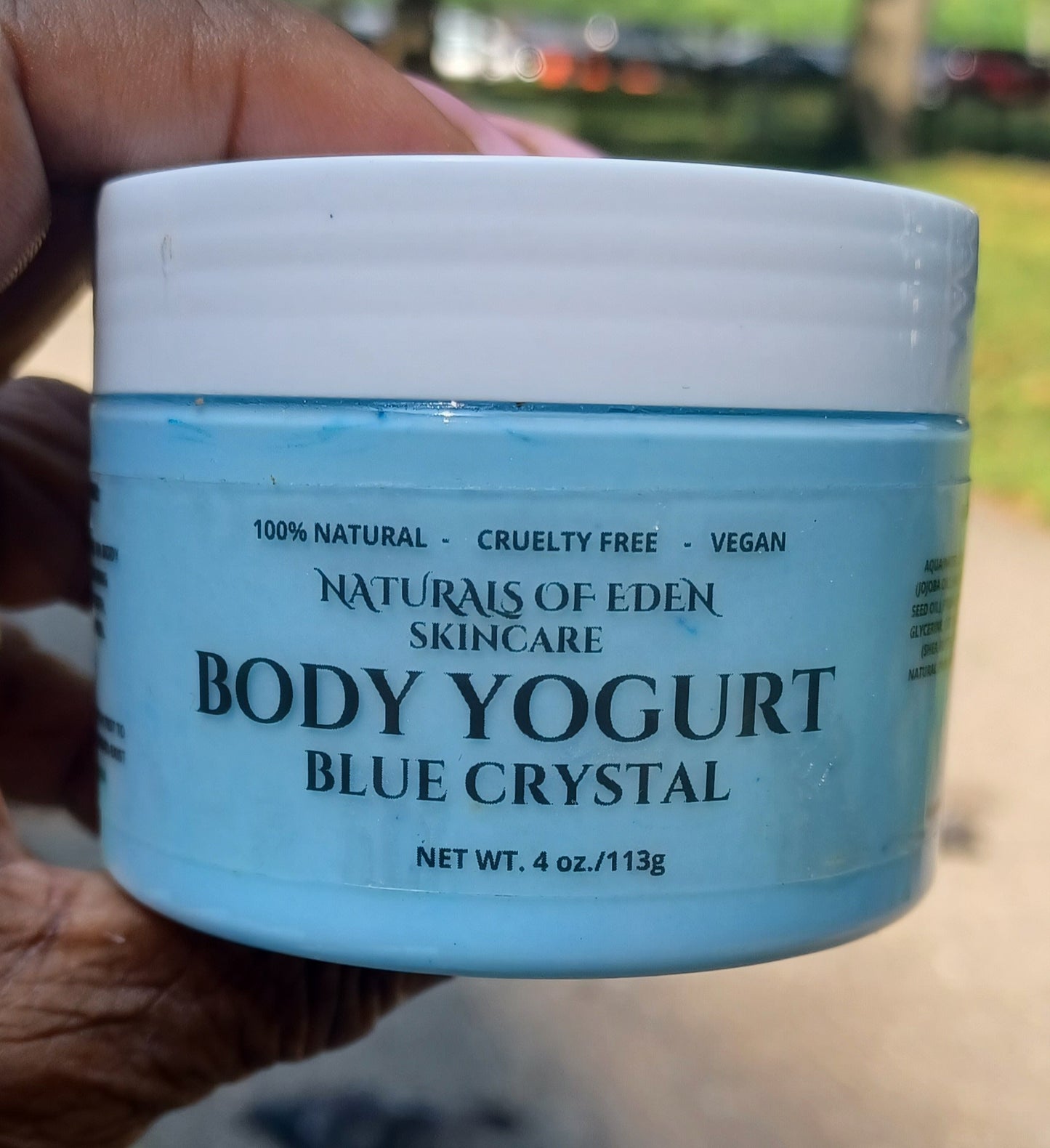 BODY CREAM YOGURT - BLUE CRYSTAL