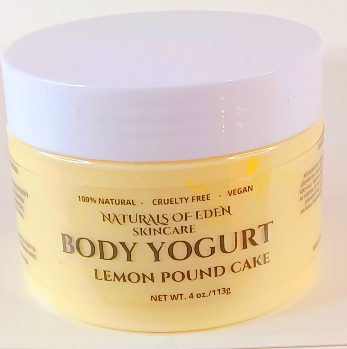 BODY CREAM YOGURT - LEMON POUND CAKE