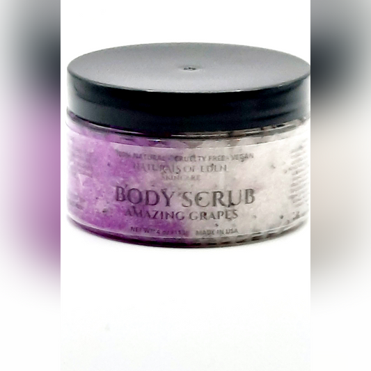 BODY SCRUB - AMAZING GRAPES W/ POPPY SEEDS