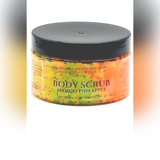 BODY SCRUB - MANGO PINAPPLE W/ POPPY SEEDS